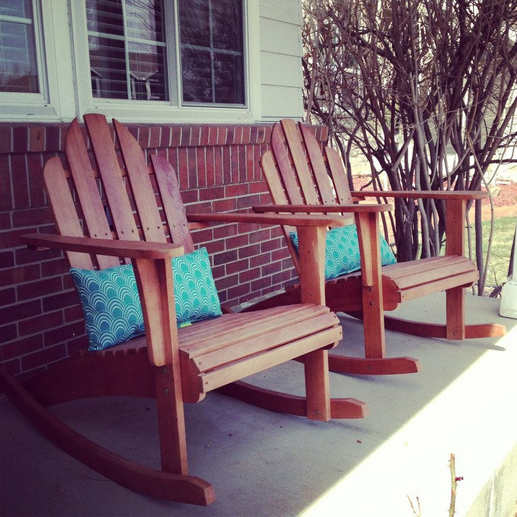 New bright pillows in anticipation of spring
